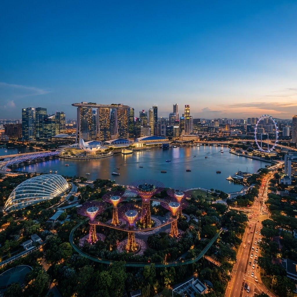Singapore skyline