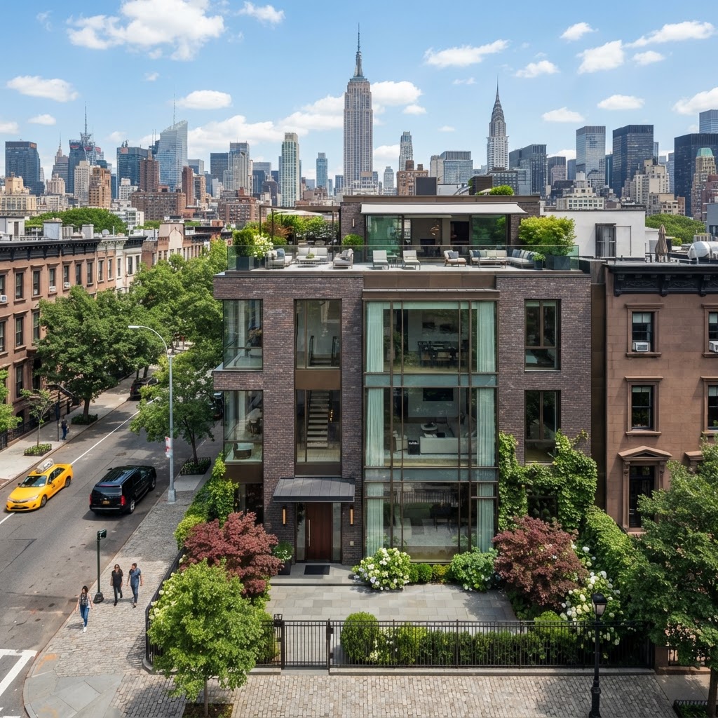Grand Mansion in Manhattan