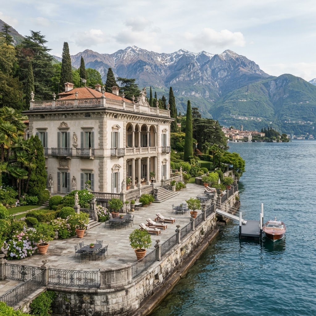 Grand Mansion in Lake Como