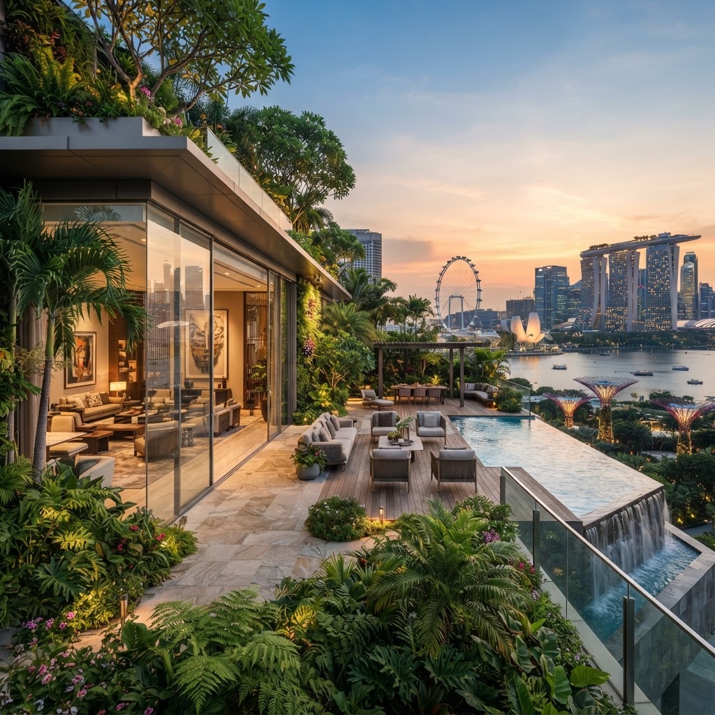 Sky Penthouse in Singapore
