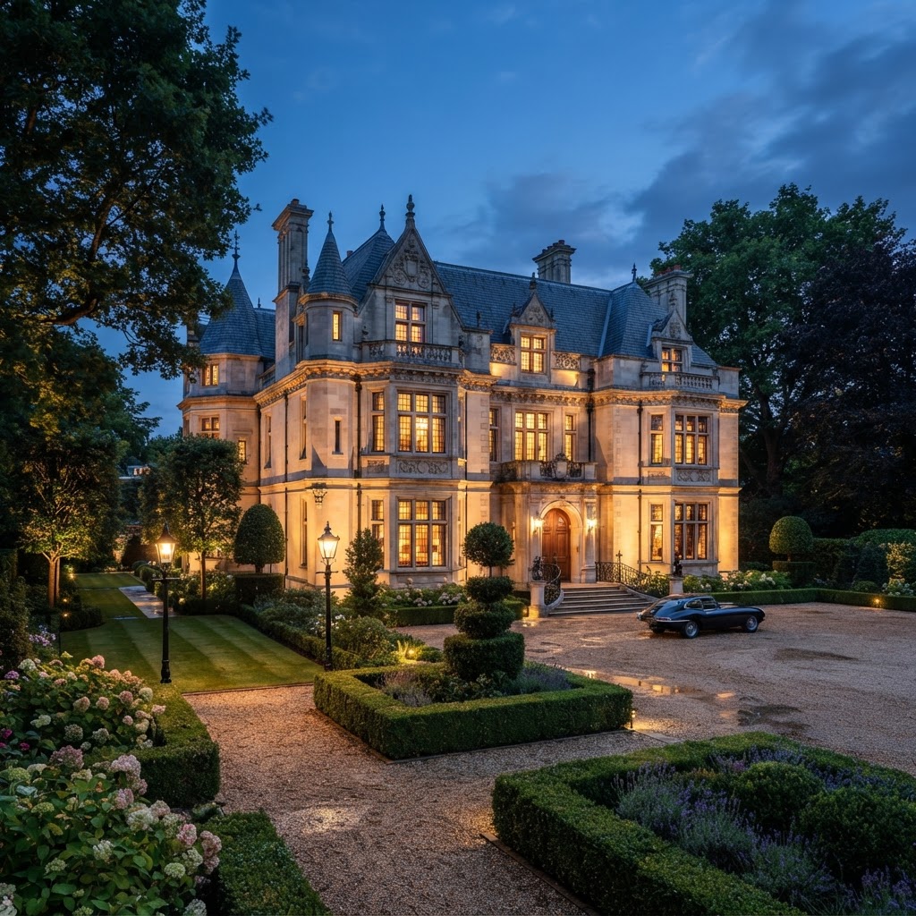 Historic Château in London