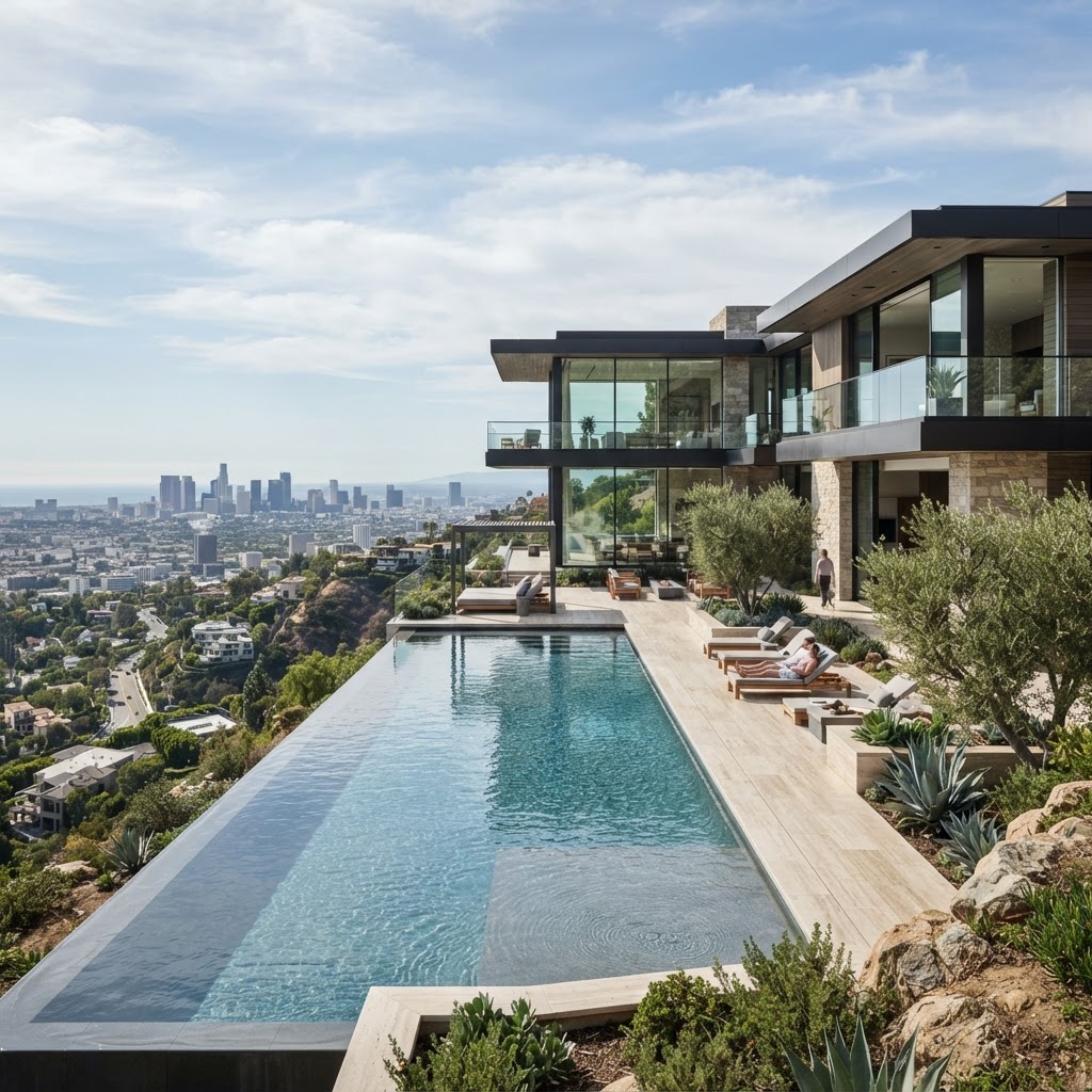 Grand Mansion in Los Angeles
