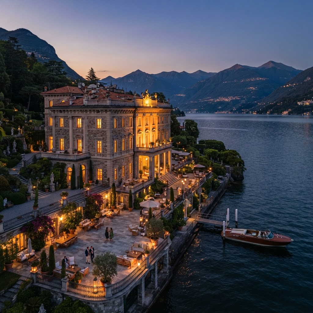 Grand Mansion in Lake Como