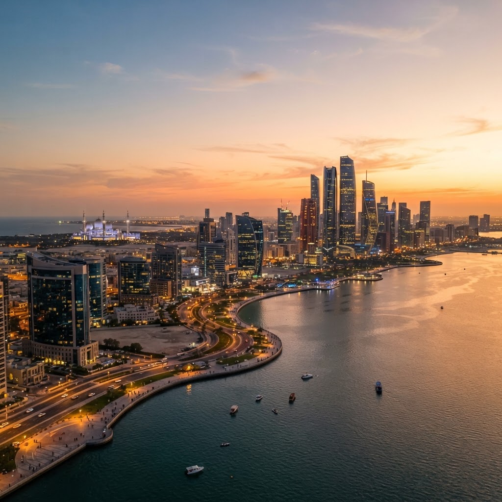 Abu Dhabi skyline