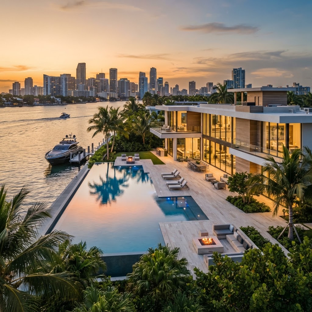 Private Estate in Miami Beach