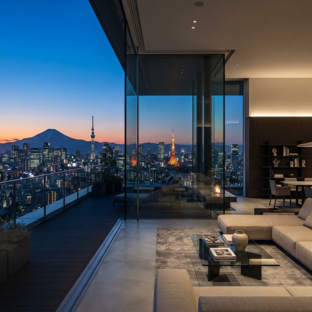 Sky Penthouse in Tokyo