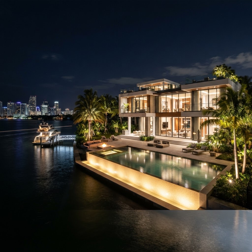 Private Estate in Miami Beach