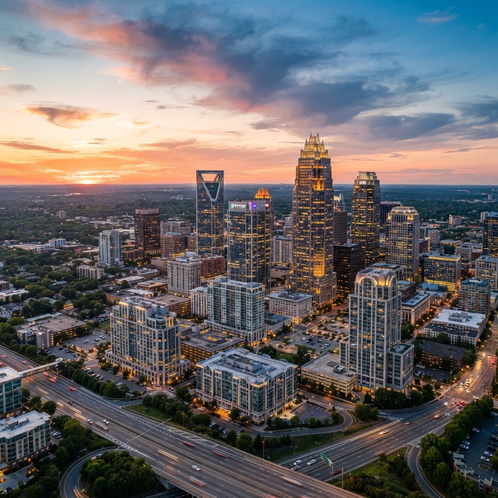 Charlotte skyline