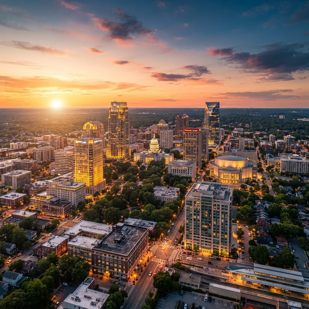 Raleigh skyline