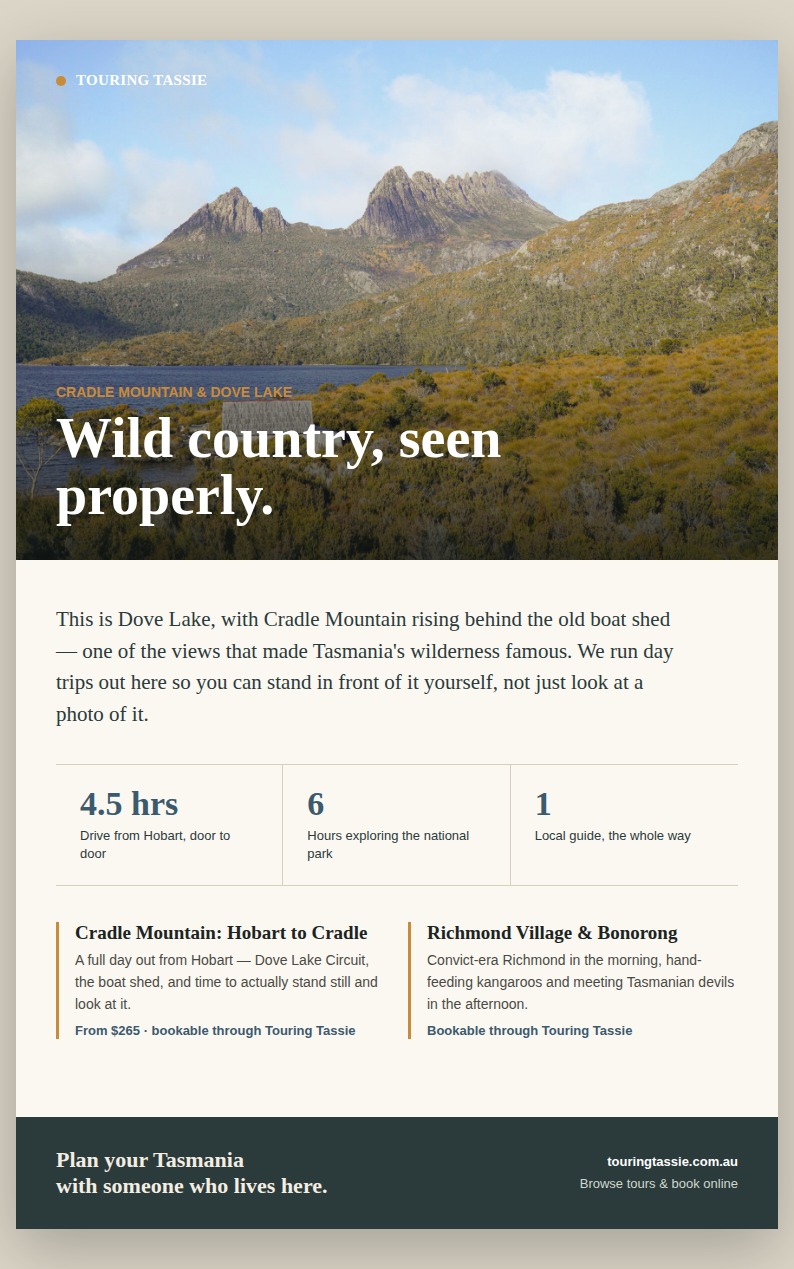 Cradle Mountain, Tasmania