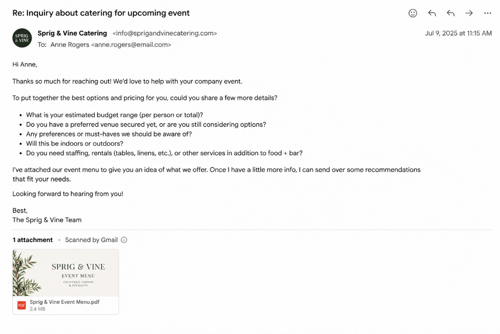 Email exchange 2