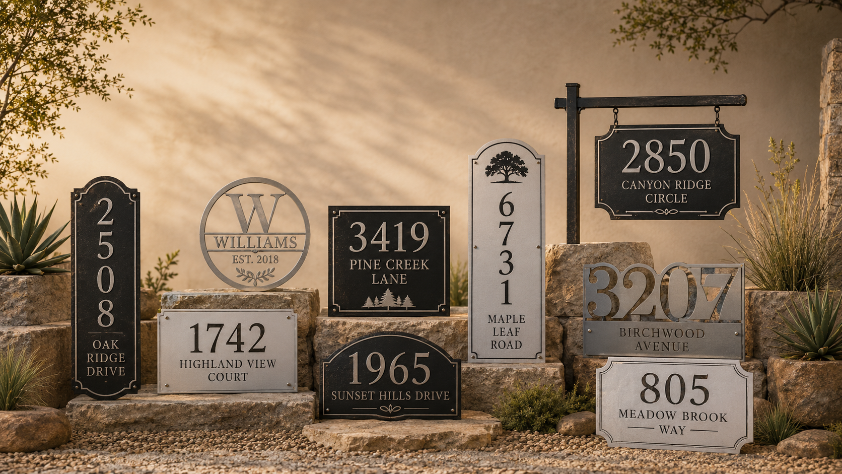 Address Signs & Plaques