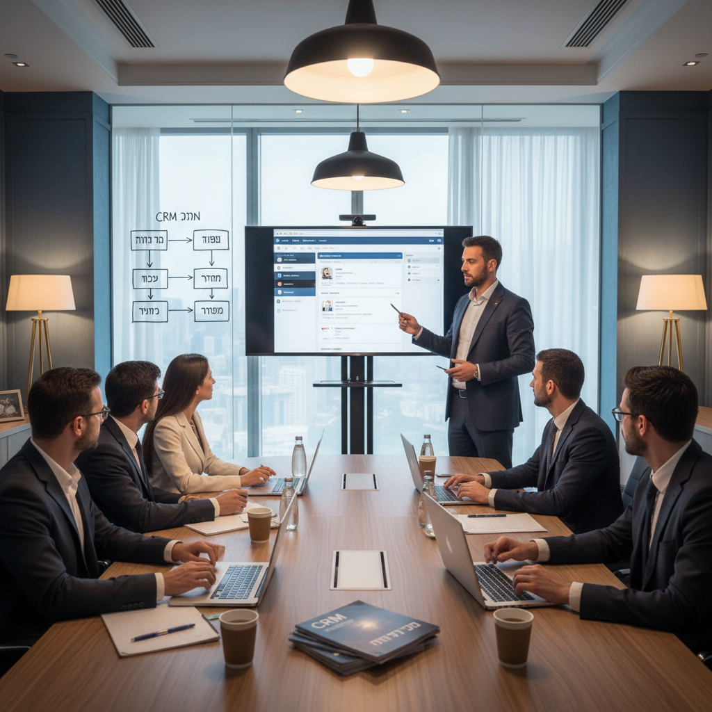 הדרכת CRM ו-ERP מקצועית לצוות - NexusTrust