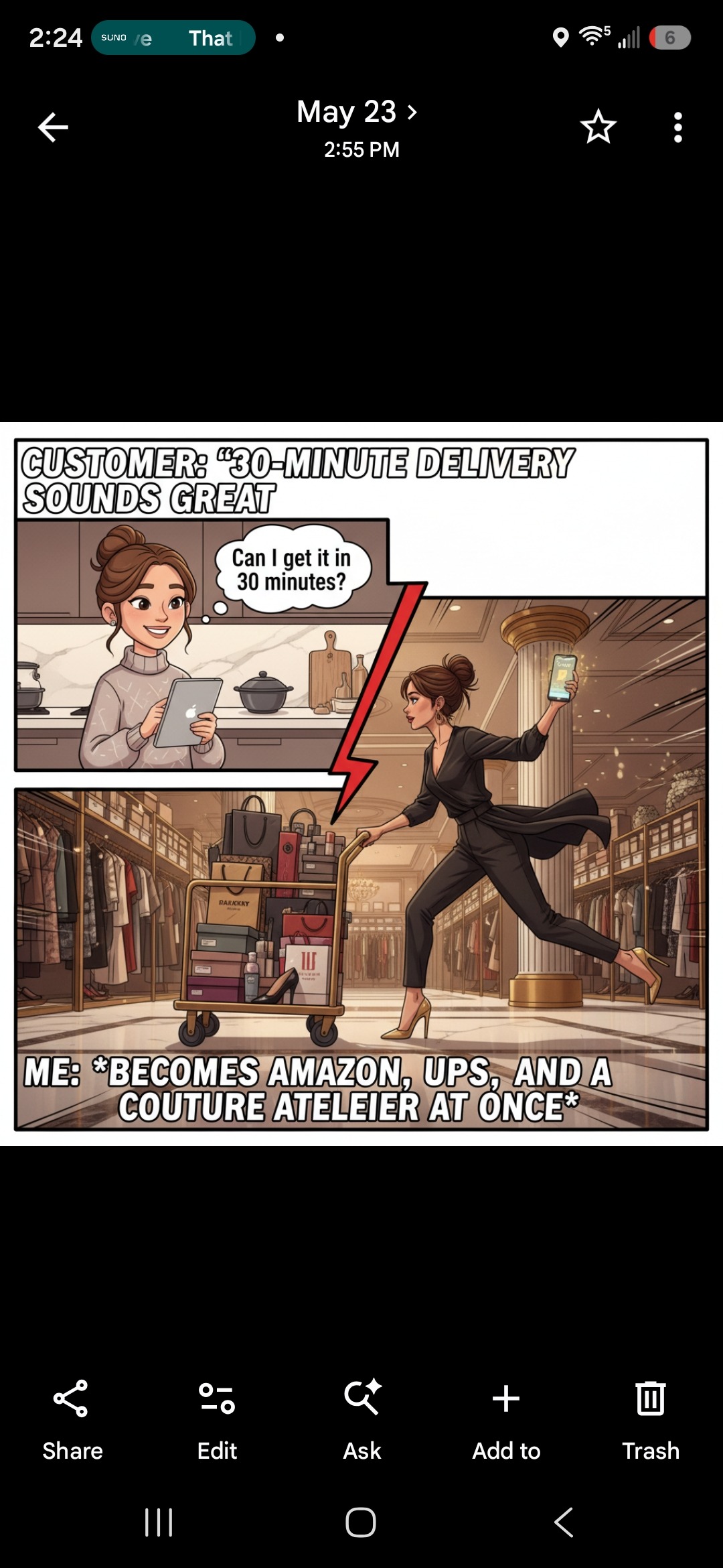 30-Minute Couture Atelier Express Delivery
