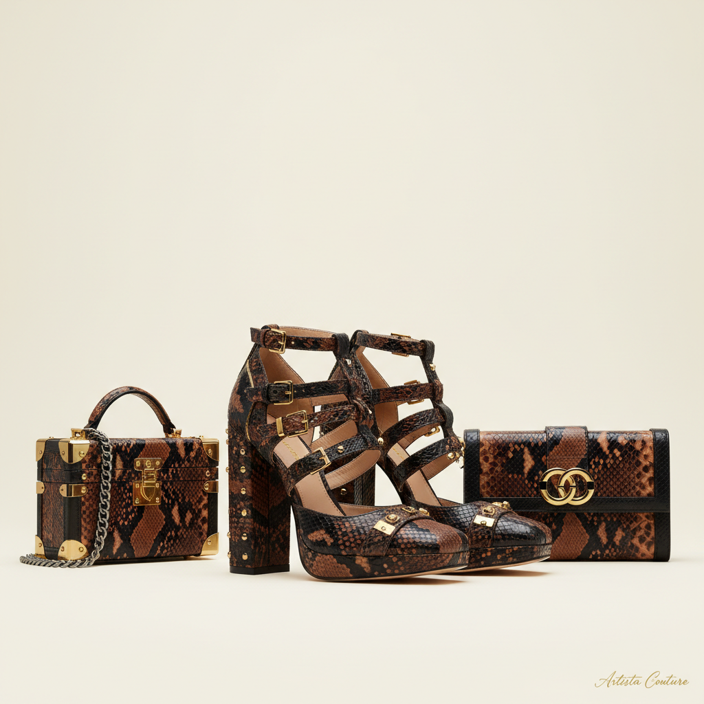 Custom Python Platform Heel & Trunk Collection