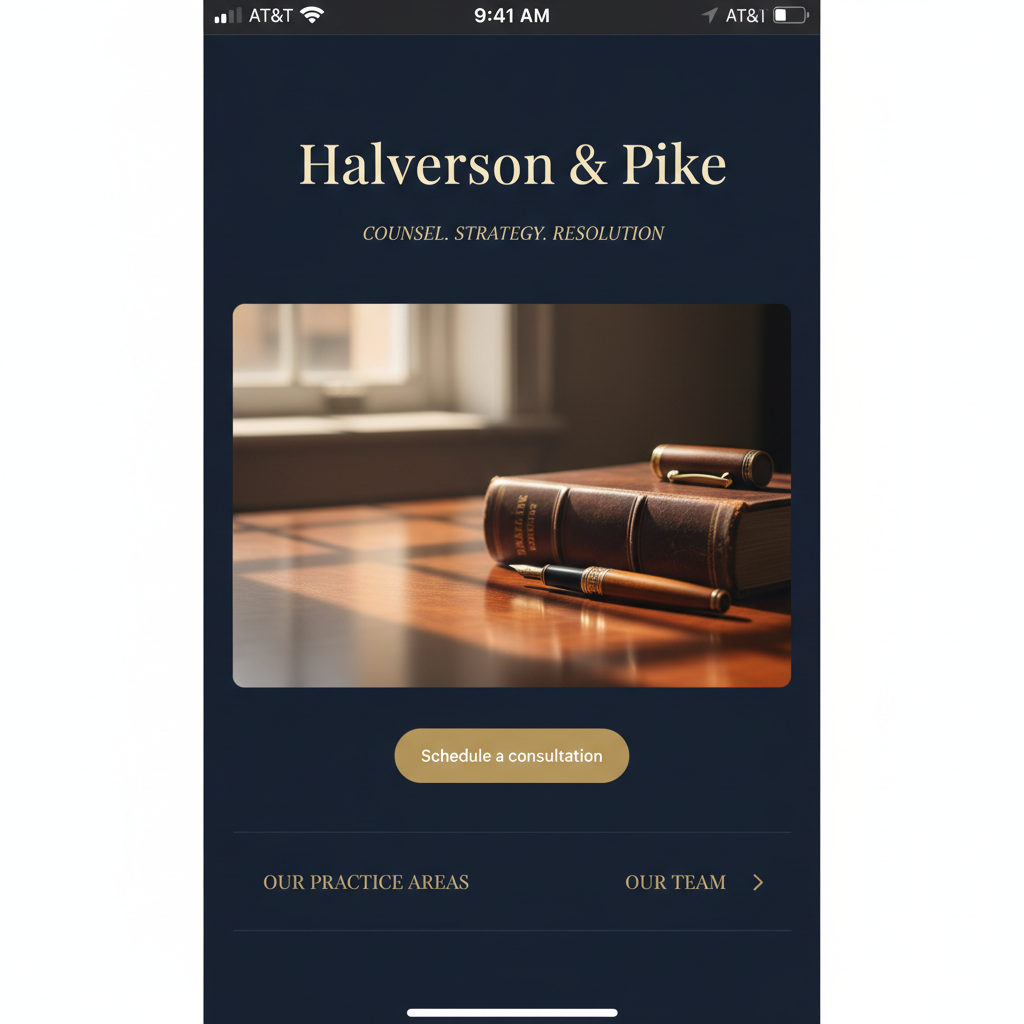 Halverson & Pike mobile