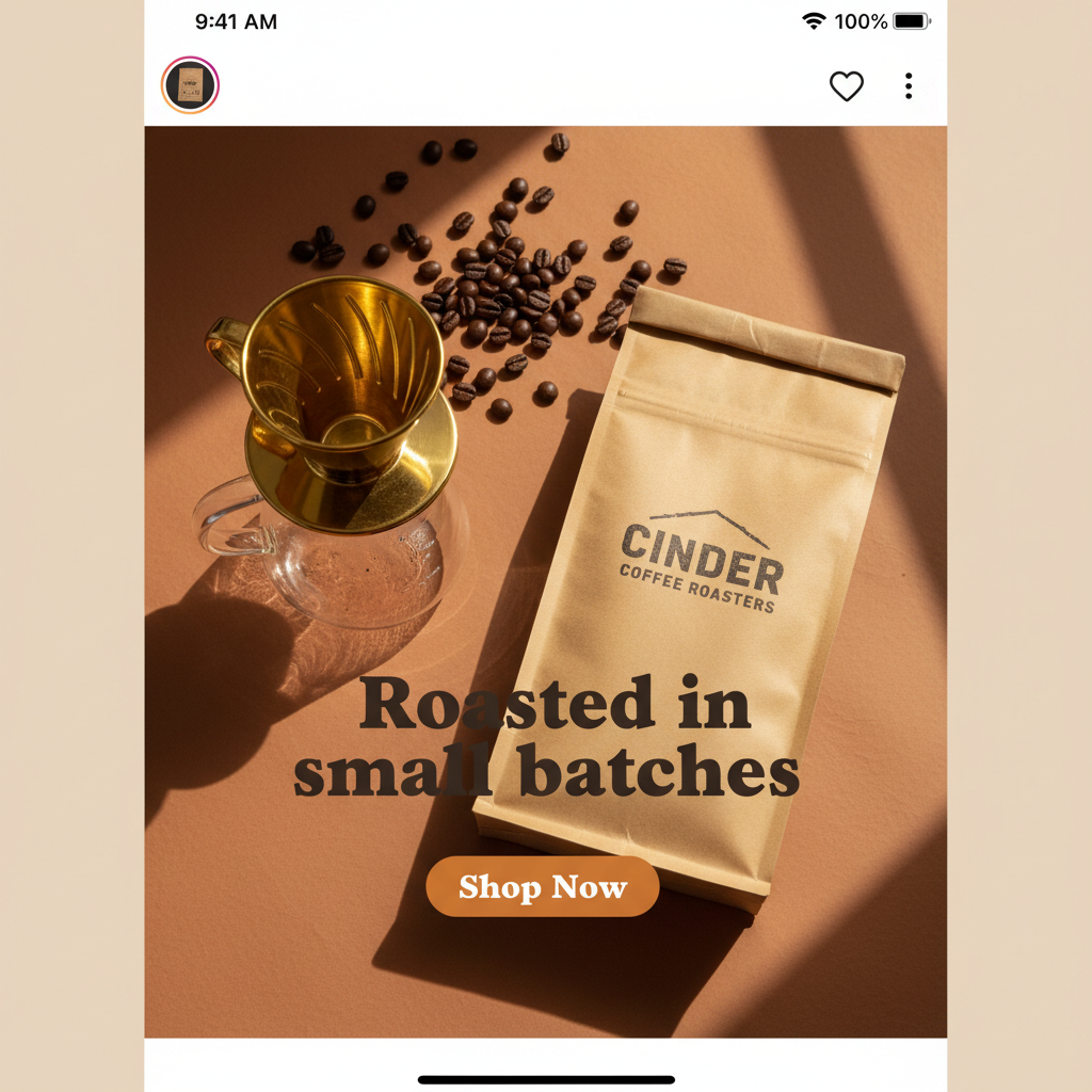 Cinder Coffee Roasters mobile
