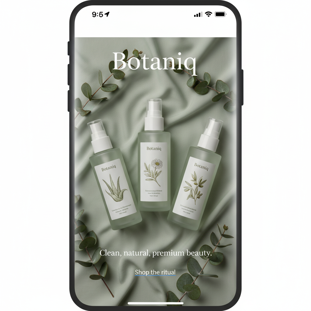 Botaniq mobile