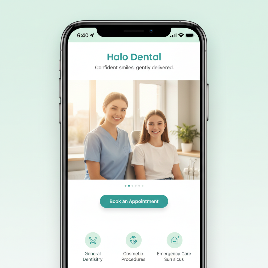 Halo Dental mobile