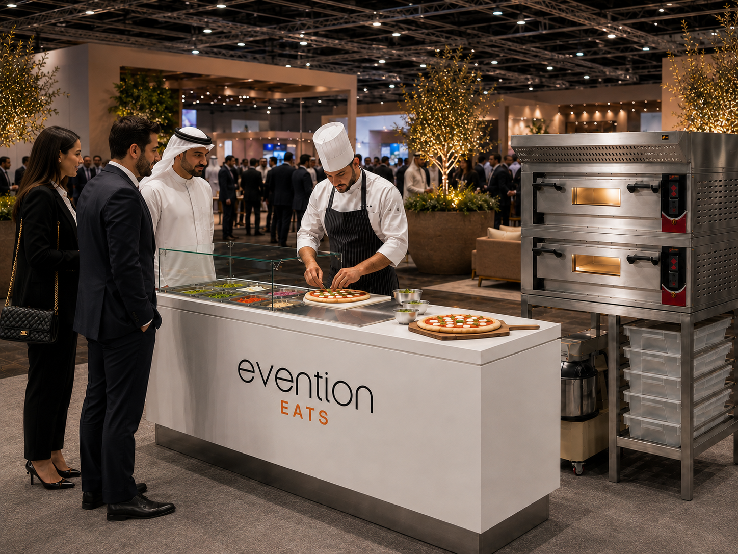 Evention Live Pizza Station