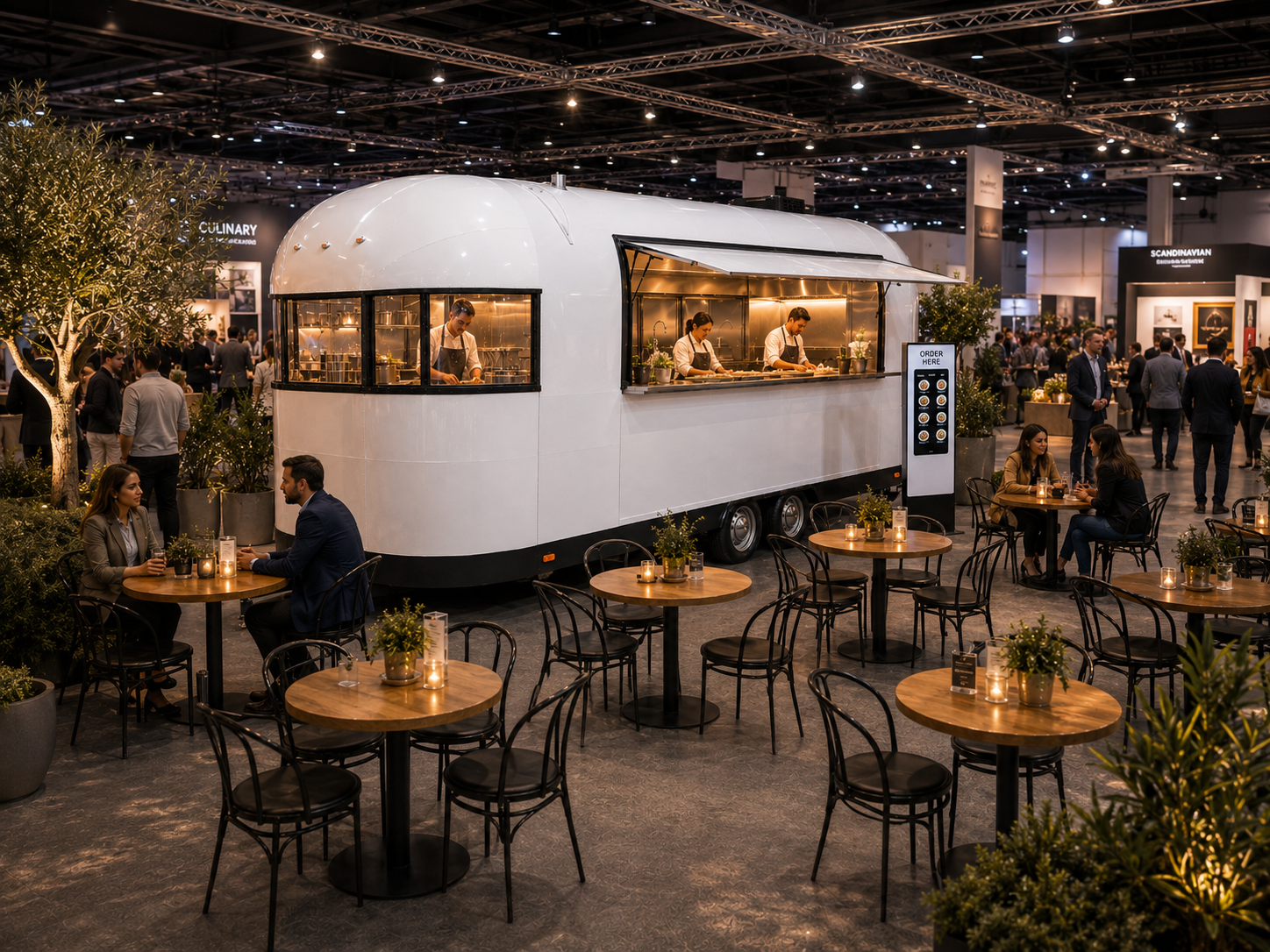 Evention Exhibition Food Truck