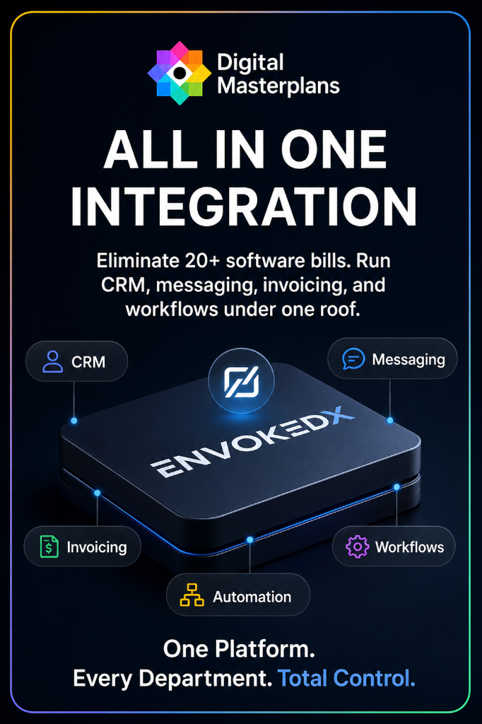 All In One Integration - Digital Masterplans