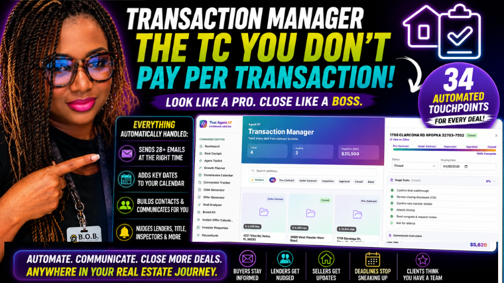 This AI Transaction Manager Makes Realtors Look ELITE
