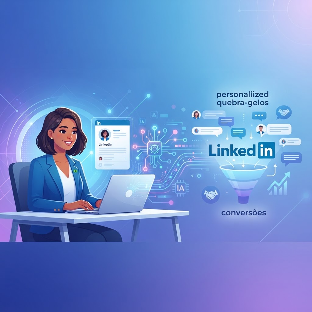 Como usar IA para gerar quebra-gelos personalizados no LinkedIn e aumentar suas conversões