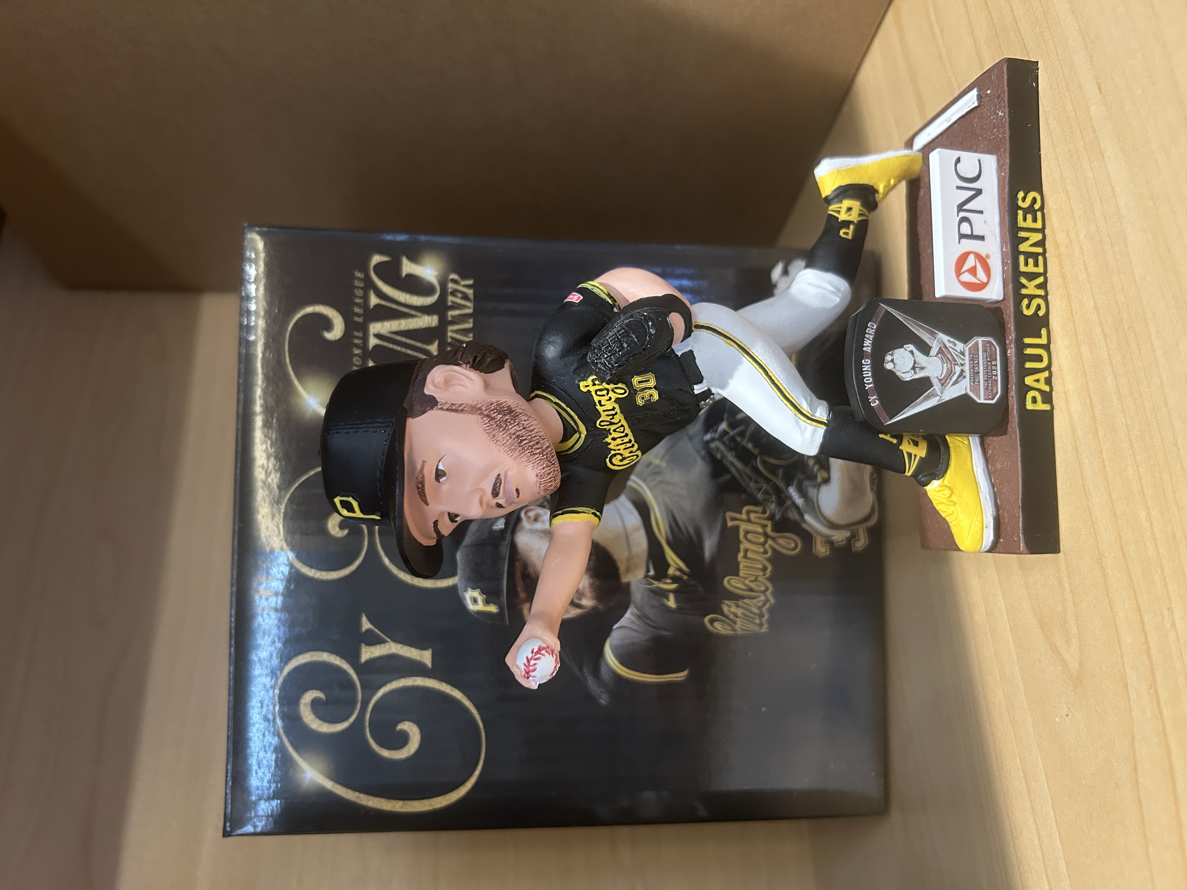 Paul Skenes Cy Young Bobblehead
