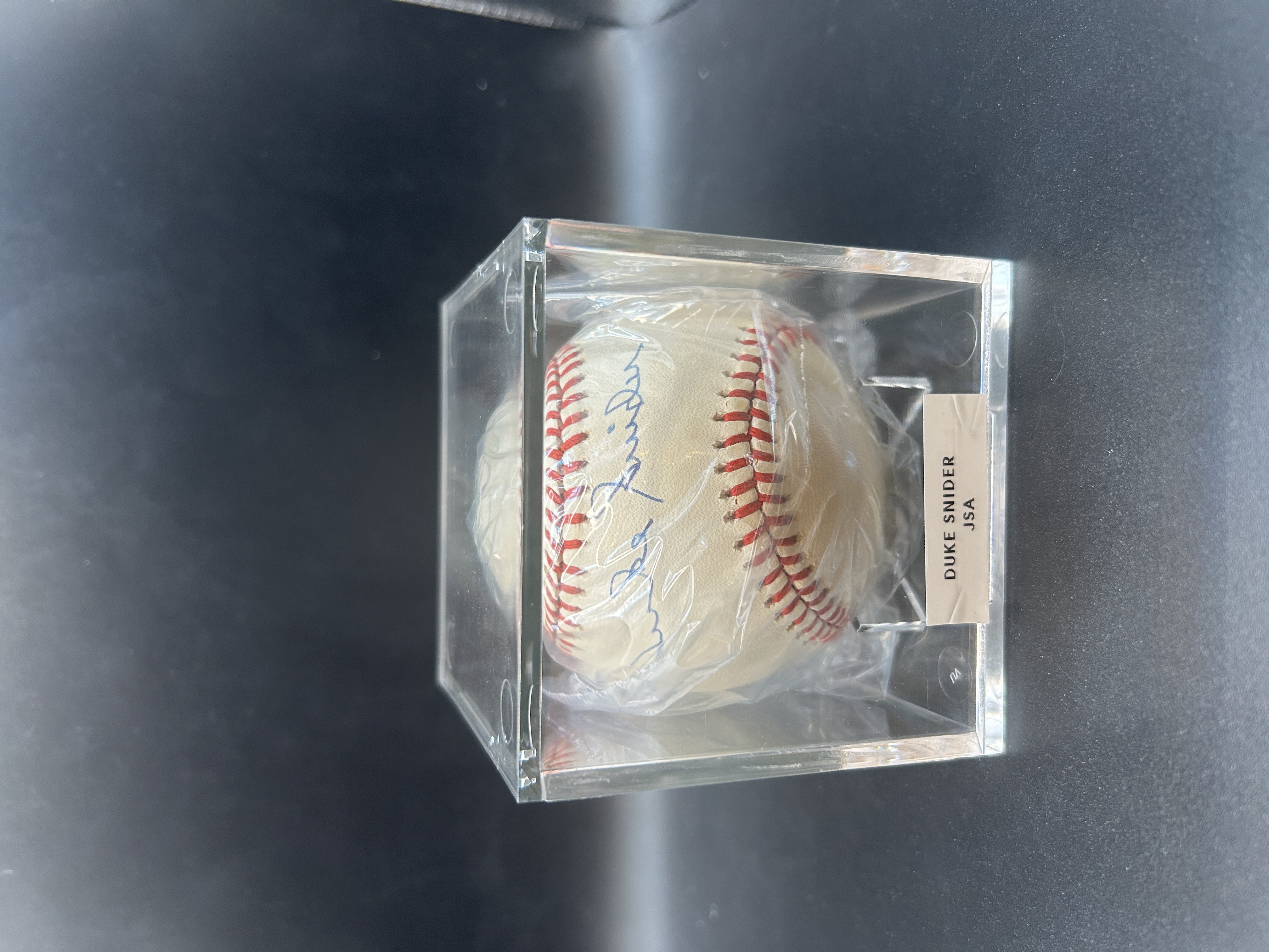 Signed Duke Snyder Ball