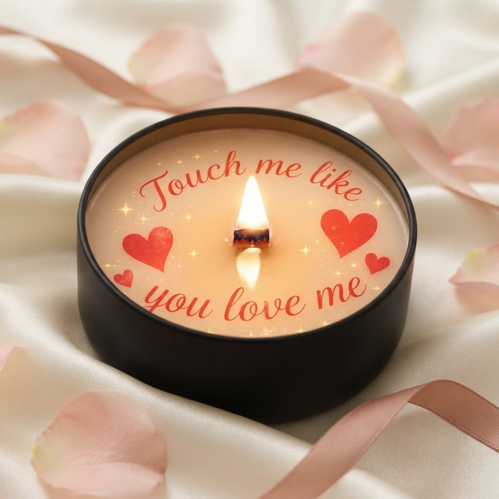 Words Unspoken Hidden Message Candle