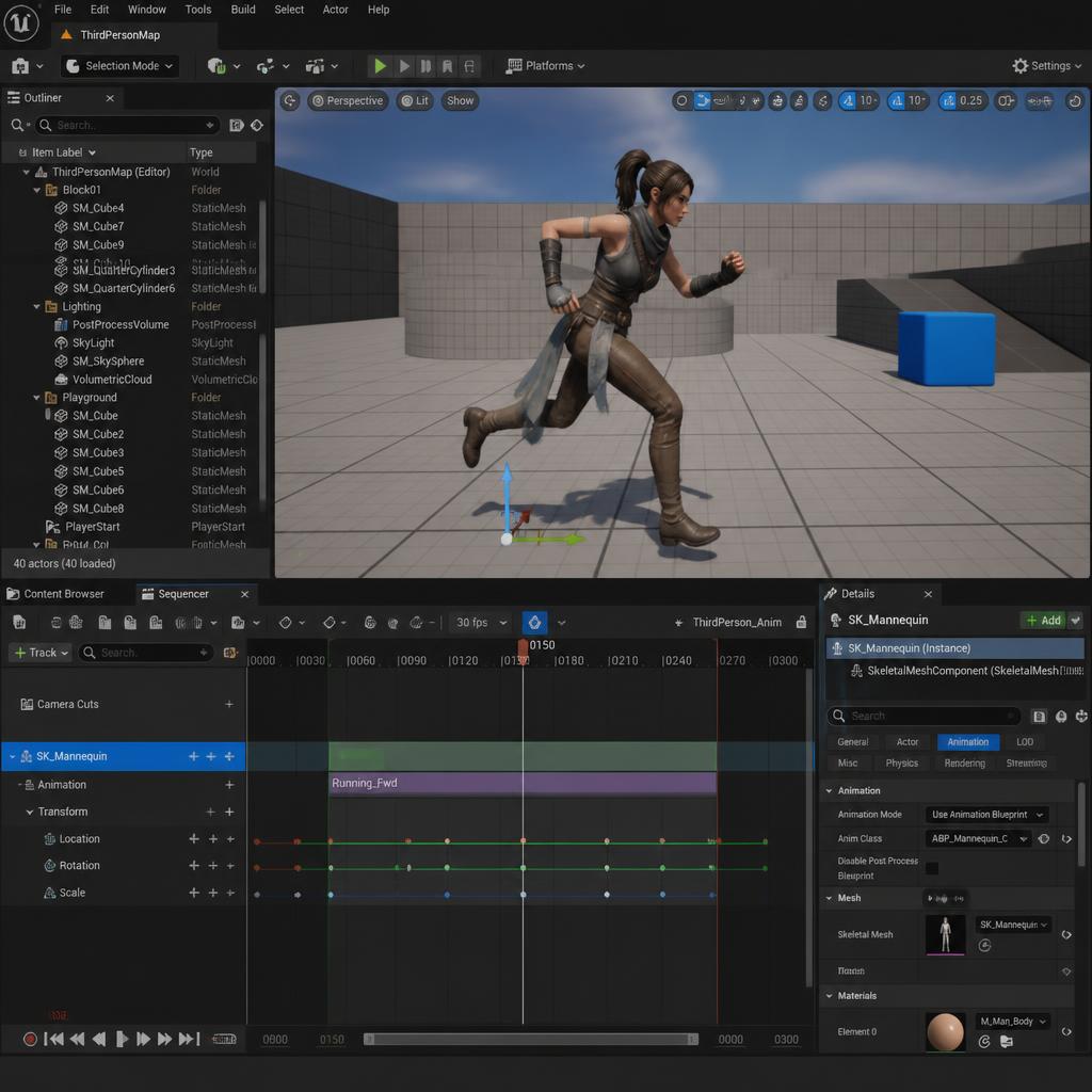 3D Animation & Rigging