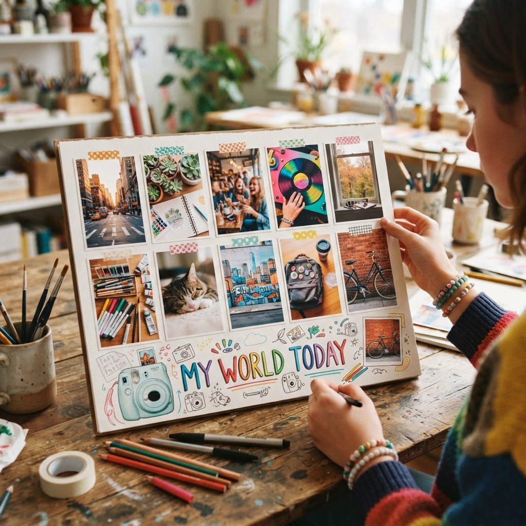 AI-generated preview for Photo Essay: My World