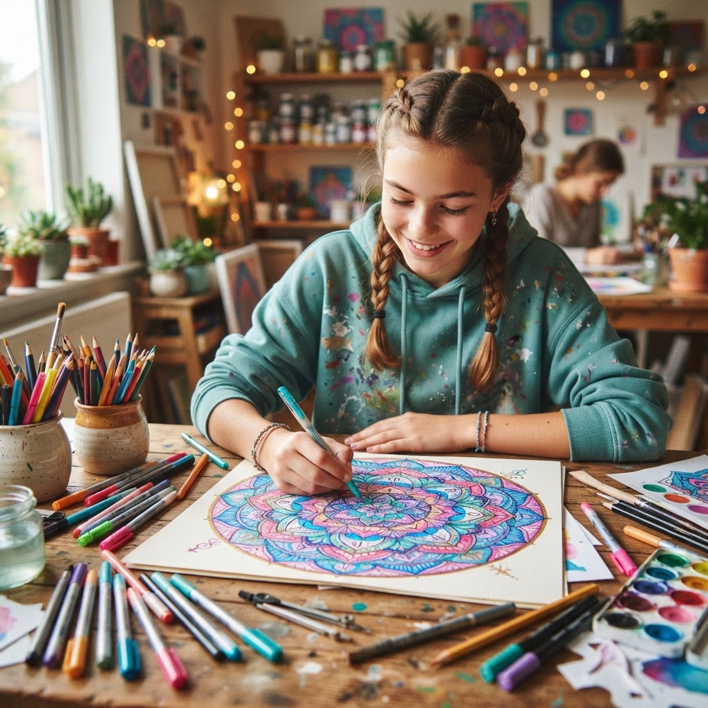 AI-generated preview for Mindful Mandalas: A Journey to Inner Calm
