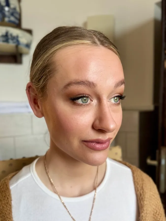 Braut Makeup - Nachher