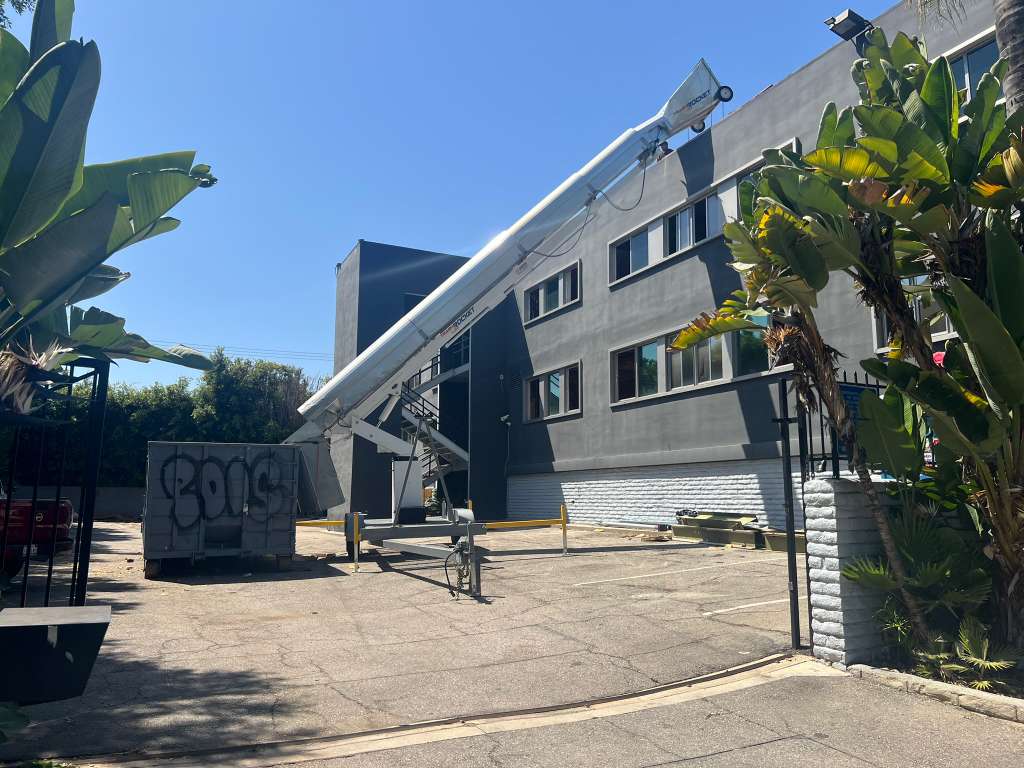 Trash Rocket commercial building job