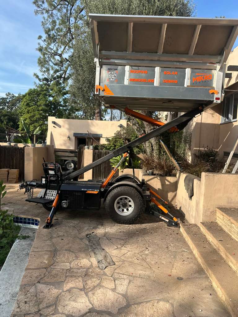 Equipter Hope model at residential job