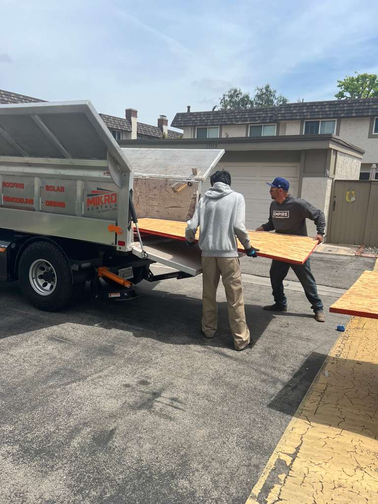 Mikro Rentals Equipter debris removal
