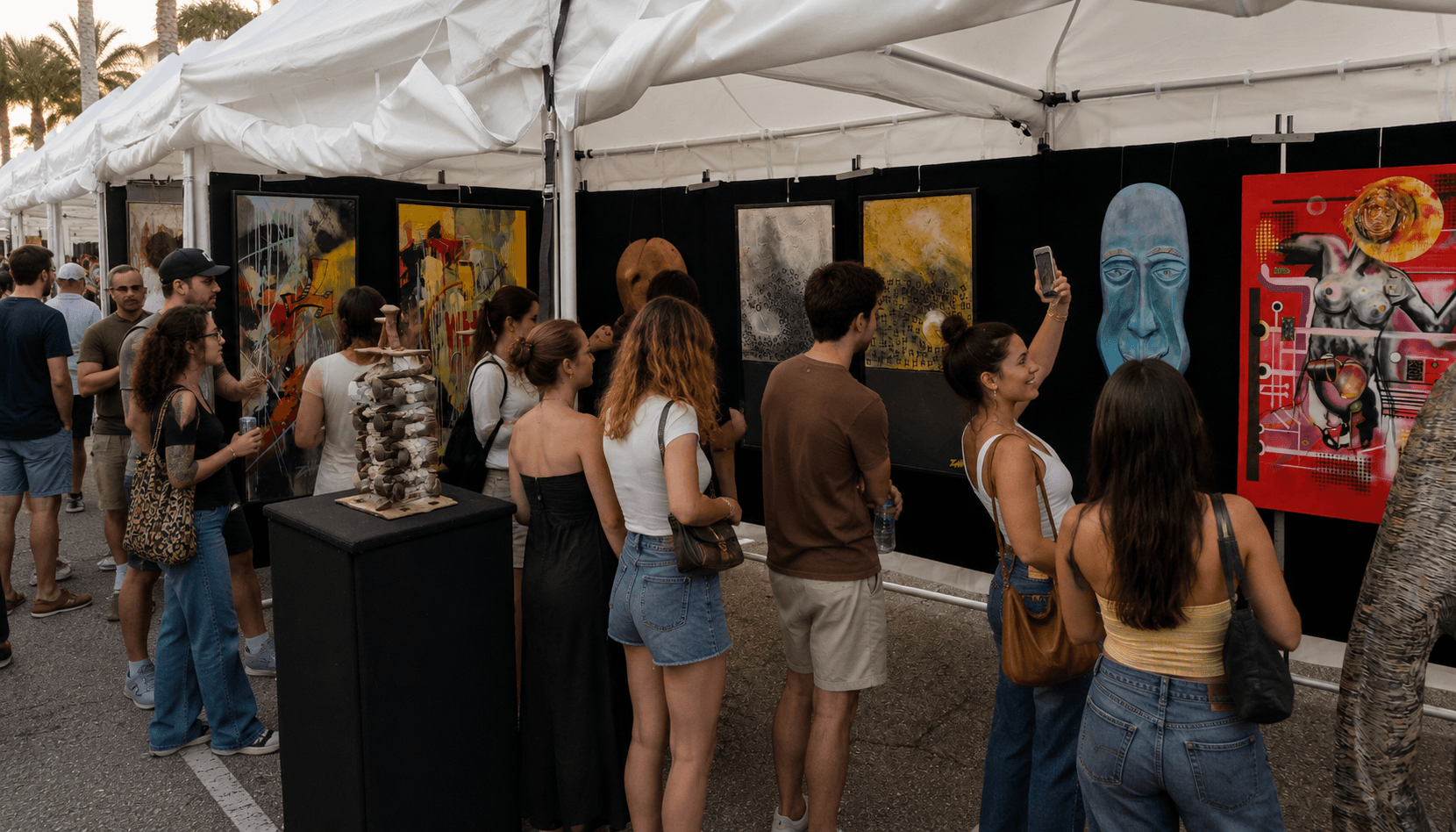 Hot Works Fine Art Show — outdoor art festival