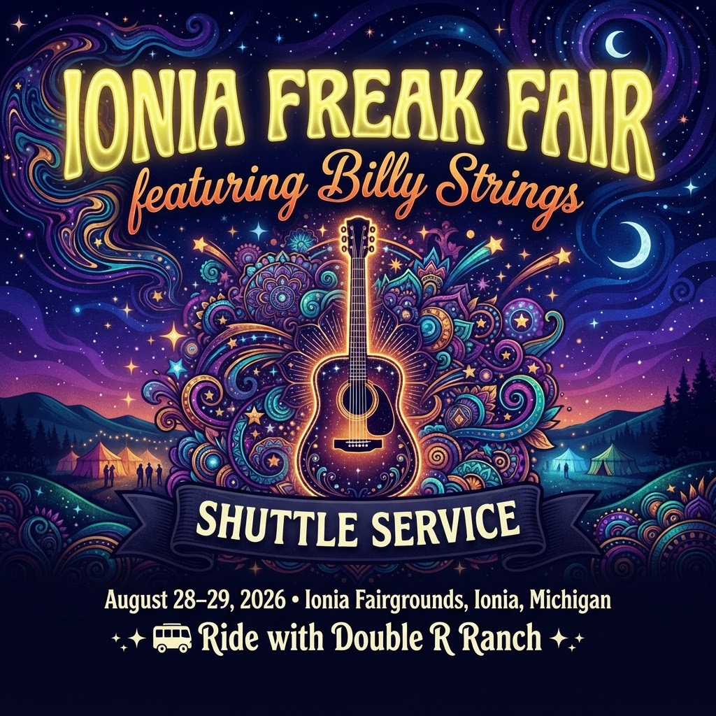 Ionia Freak Fair featuring Billy Strings - Shuttle Service