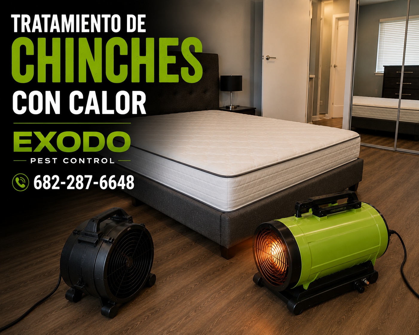 Tratamiento térmico de chinches