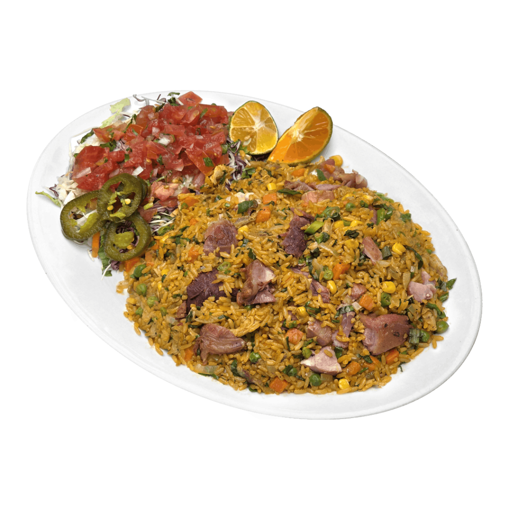Arroz con Chicharrón Medio