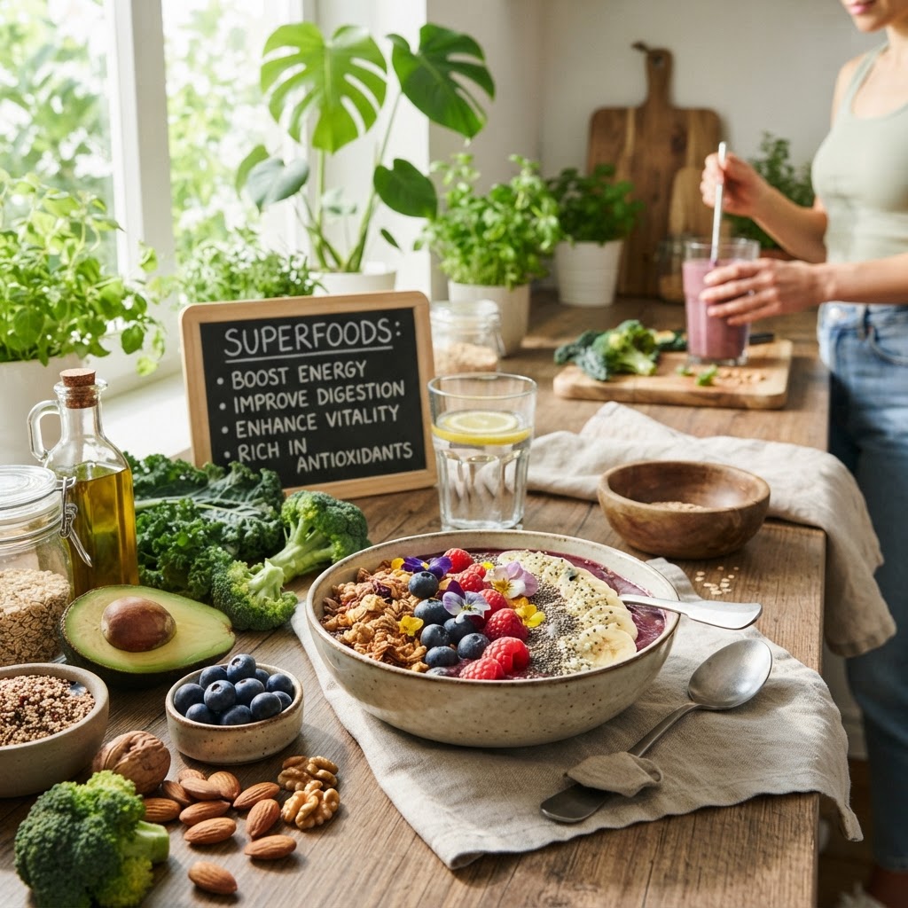 Superfoods 101: Boost Your Health With Nutrient Powerhouses