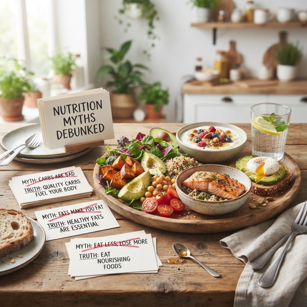 Nutrition Myths Debunked: Fact vs. Fiction for Health
