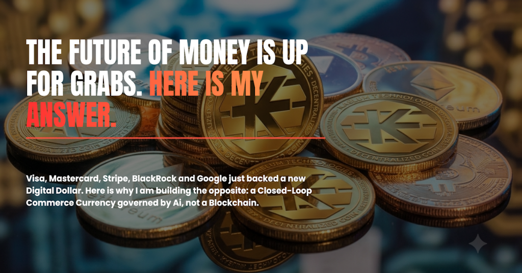 The Future of Money Is Up for Grabs. Here Is My Answer.