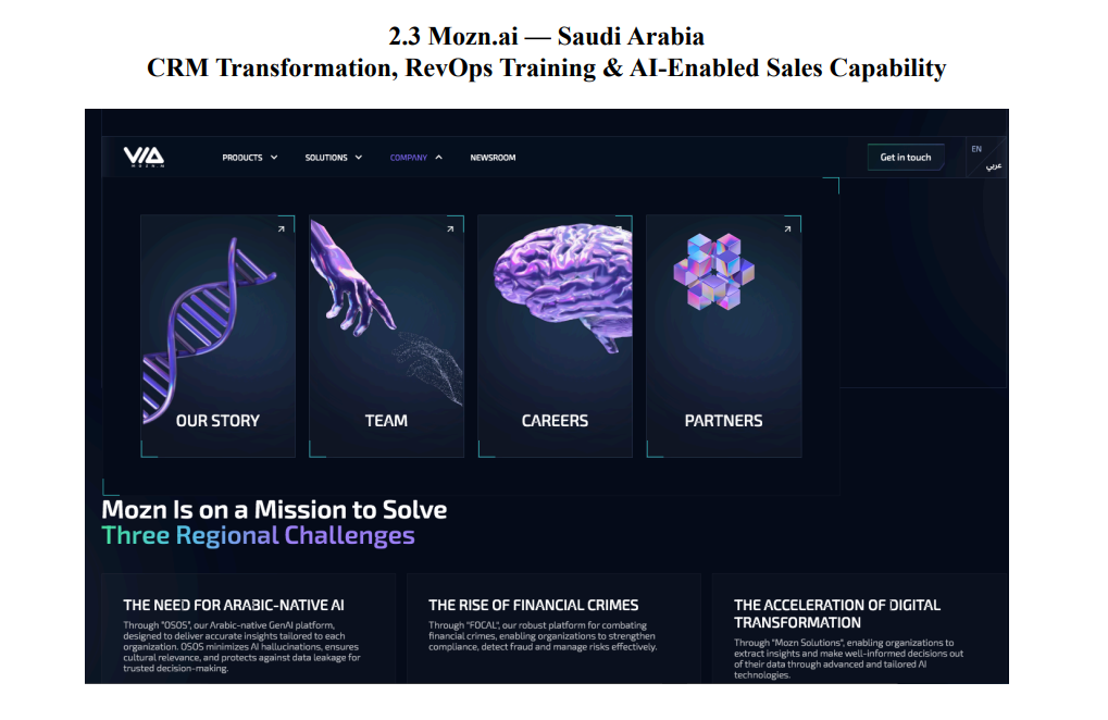 Mozn.ai platform