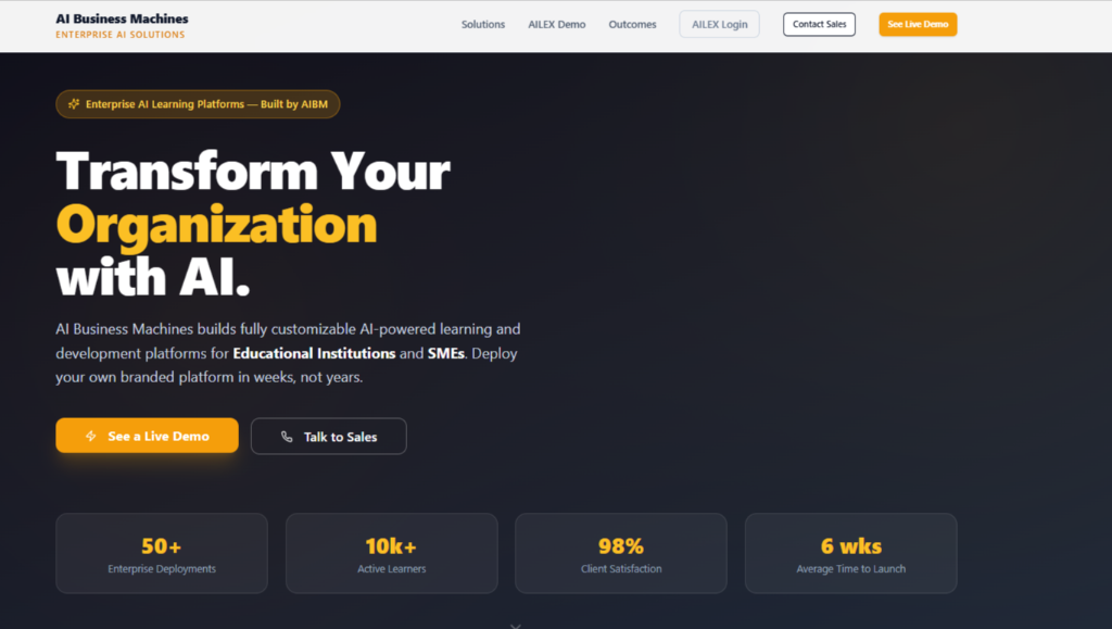 AIBM platform demo
