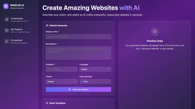 CODE GEN AI template preview