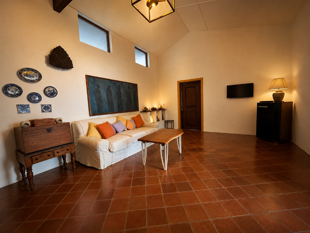 Games lounge with chess, carrom and bean bag