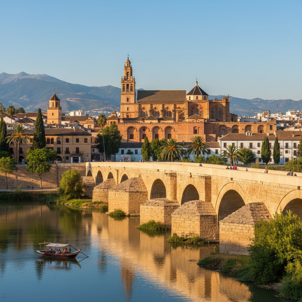 Scenic view of Córdoba, Spain showcasing historic architecture.